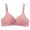 Hot Pink, variant on Yuwull Women's Push Up Front Closure Bra Thick Padded Seamless Criss-Beautiful Back Underwire Bra Add Two Cup
