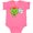 Hot Pink, variant on Inktastic Olive You Boys or Girls Baby Bodysuit