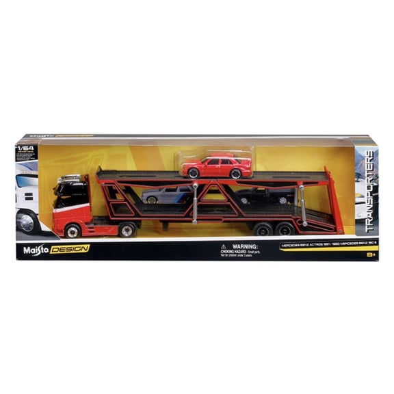 Maisto Mercedes Benz Actros 1990 Mercedez Benz 190E Hobby Exclusive Design Transporters