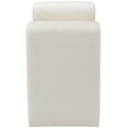 thumbnail image 4 of Meridian Furniture Stylus Cream Velvet Bench, 4 of 7