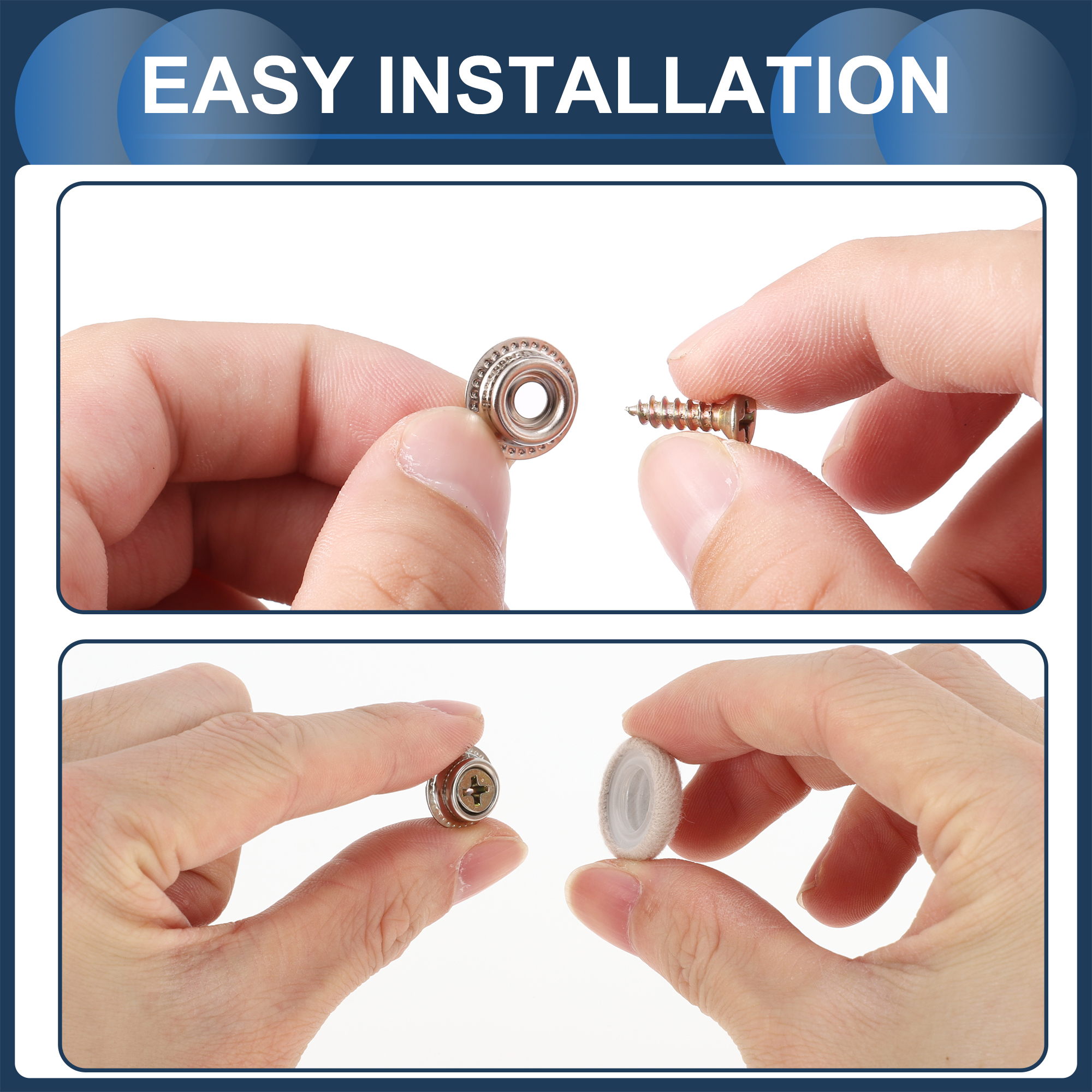 Unique Bargains 10Pcs Headliner Button Buckle Repair Clip for Car Roof Interior Beige