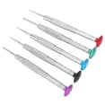 thumbnail image 2 of Tiny Screwdriver Set, Insulated Screwdriver Set Screwdriver Set 6 Pcs Extra Hard Type With Using One-Piece Screw Head Aluminum Alloy Material For Repair Jewelry, 2 of 8