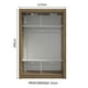 thumbnail image 4 of Ropero Closet Madesa Milano 2 Puertas MN, 4 of 5