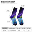 thumbnail image 3 of Saiise Scooby-Doo Funny Socks Men Women Adults Novelty Graphic Crew Tube Socks Crazy Design Casual Dress Socks for Sports,Running,Travel, 3 of 7