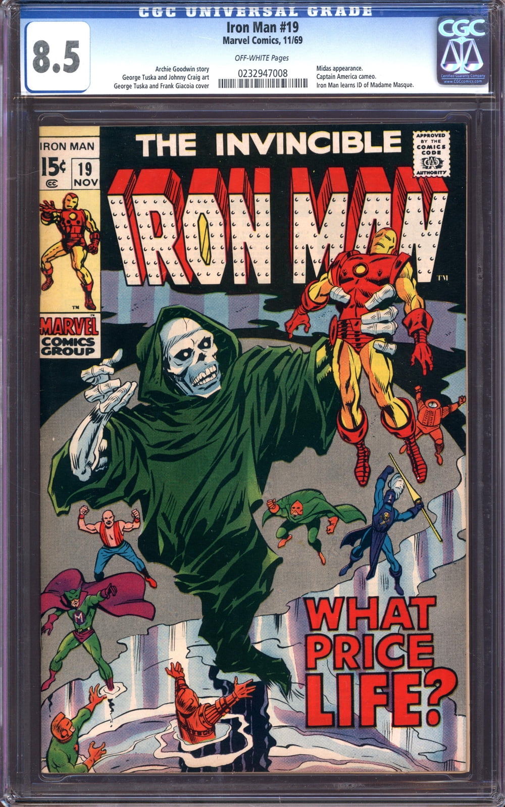 Iron Man #19 - CGC 8.5 Comic Book