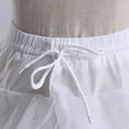 Spentoper Women's Short Length Petticoat Above Knee Underskirt Half Slip,White One Size