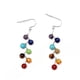 thumbnail image 3 of Pendientes Yoga Sunnimix 7 Piedras Preciosas Color 7cm, 3 of 4