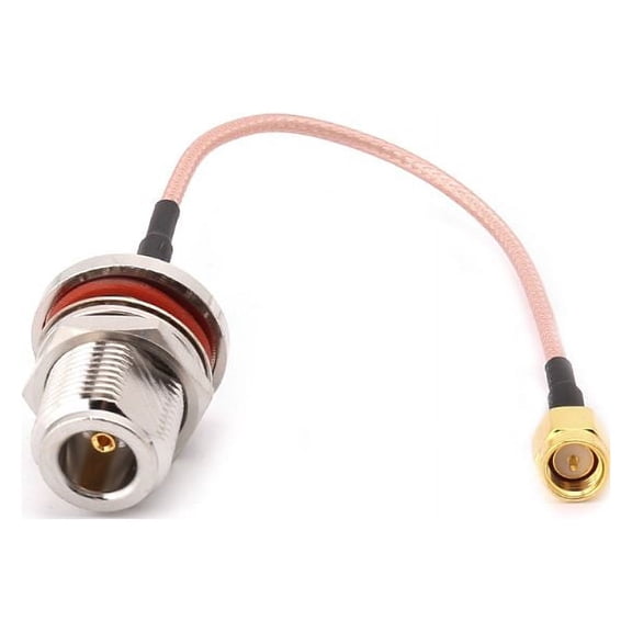 OOKWE N Female Bulkhead To SMA Male Plug RG316 Pigtail Cable RF Coaxial Cables Jumper Cable