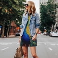 thumbnail image 4 of Defioc Peacocks Pattern Women's Summer Dresses 2025 Beach Casual Sleeveless Tank Loose Sundress Beach Vacation Clothes with Pocket -Medium, 4 of 7