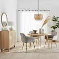 thumbnail image 2 of Bouclair Natural Wood Round Dining Table, 2 of 10