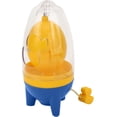 thumbnail image 2 of HUGFEGWE Egg Spinner, Fun Shape High Torsion Rotation Homogeneous Hand Powered Portable Golden Egg Maker (Blue) U2536-10430, 2 of 9