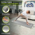 thumbnail image 2 of ProsourceFit Extra Thick Yoga and Pilates Mat 1/2-inch or 1-inch Thick for Fitness, 2 of 6