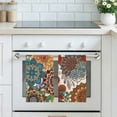 thumbnail image 3 of Stegali Boho Mandala Floral Microfiber Kitchen Towels Set of 2 Absorbent Dish Towels 18x26 Inch, 3 of 7