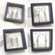 thumbnail image 3 of Pendientes colgantes KAIYANG para mujer con forma de aro cónico estilo B, 3 of 5