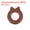 Brown, variant on Cat Shape Eye Glasses Ear Grips, 25 Pairs Anti-Slip Eyeglass Ear Hooks with Box for Sunglasses Ear Hooks, Black