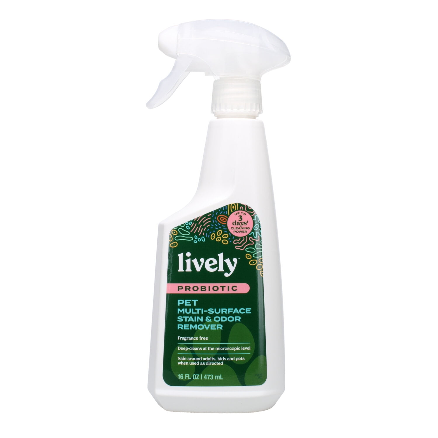 Lively Pet MultiSurface Stain & Odor Remover