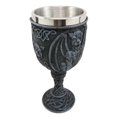 thumbnail image 4 of Ebros Winged Gargoyle Wine Goblet Chalice With Stainless Steel Liner 6oz Resin, 4 of 4