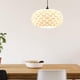 thumbnail image 1 of Pantalla de lámpara colgante, pantalla de , atmósfera, accesorio de iluminación colgante, decoración para restaurante, cafetería, Hotel, 38cm, 1 of 8