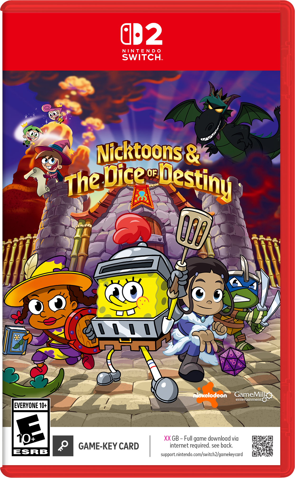 Jeu vidéo Nicktoons the Dice of Destiny pour (Nintendo Switch 2)