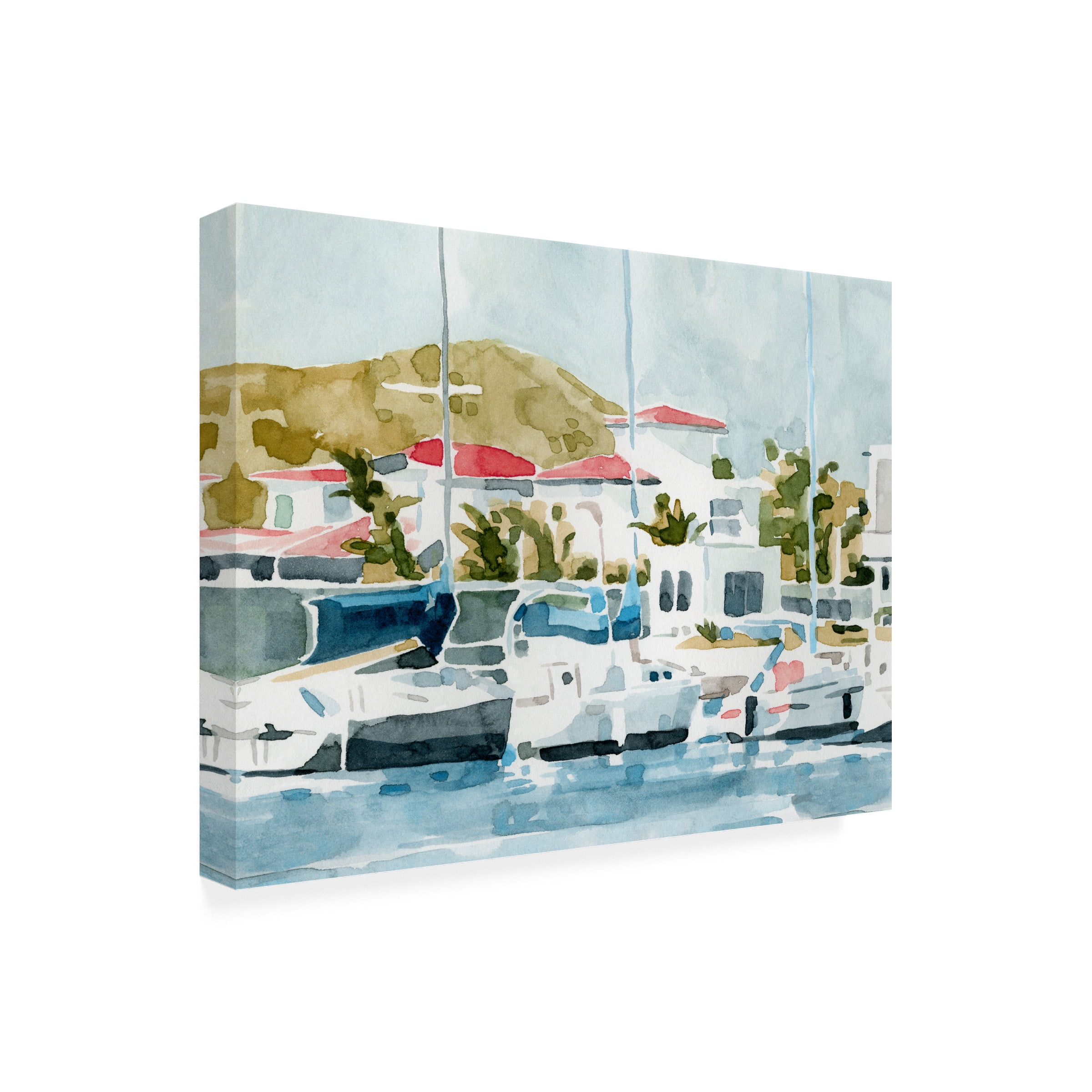 Emma Caroline 'Vintage Vacation I' Canvas Art