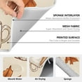 thumbnail image 6 of Yayeee Dish Drying Mat for Kitchen Counter 18" x 24" Microfiber Super Absorbent Coffee Decorative Pad, Fall Mug Pattern, 6 of 9