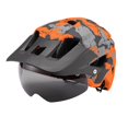 thumbnail image 3 of Accesorios para casco de bicicleta, práctico casco de equitación para adultos, viaje al aire libre Naranja, 3 of 8