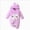 Purple, variant on 3-6 Months Newborn Baby Bodysuits Babys Cute Cartoon Printed Hooded Jumpsuit Warm Long Sleeved Bodysuit Jumpsuit Long Sleeve Bodysuit Cute Newborn Clothes,Hot Pink Jumpsuit Bodysuit