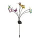 thumbnail image 3 of Lámpara decorativa de mariposa con energía solar para jardín y patio. Luz cálida 8 cabezas, 3 of 9