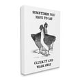 thumbnail image 3 of Stupell Cluck It Funny Country Hens Humor Animals & Insects Painting Gallery Wrapped Canvas Print Wall Art, 3 of 5