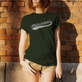 thumbnail image 4 of UGP Campus Apparel Philadelphia Baseball City Script Basic Cotton T Shirt - X-Large - Forest, 4 of 6