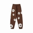 thumbnail image 3 of Women's Quick-Dry Casual Street Y2K Pants High Waist Polyester Breathable Sweat-Absorbing Trousers, 3 of 5