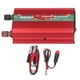 thumbnail image 1 of Power Inverter Aluminum Alloy DC12V to AC Power Low Noise Sine Wave Inverter for Multipurpose Charging 3000W Red 110V 60Hz, 1 of 5