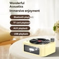 thumbnail image 4 of Altavoz Retro Bluetooth 5.3, Estilo Fonógrafo del Siglo XVIII, Sonido Estéreo de 360°, Disco de Vinilo, Color, 4 of 5
