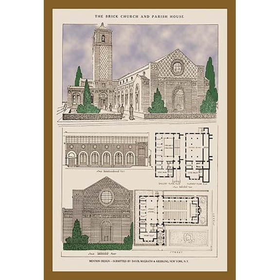 The McGrath and Kiessling Church-Fine Art Canvas Print (20" x 30")