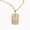 Gold Cancer, variant on Zodiac Necklace for Women Constellation Sign Tag Rectangular Pendant Enamel Stainless Steel Colorful Cubic Zirconia Vintage O Chain Dainty Personalized Gift Jewelry Silver Plated Gemini