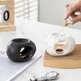 thumbnail image 2 of Ceramic Essential Oil Burner, Candle Heating Aromatherapy Diffuser for Home, Spa and Salon Decor, 2 of 7