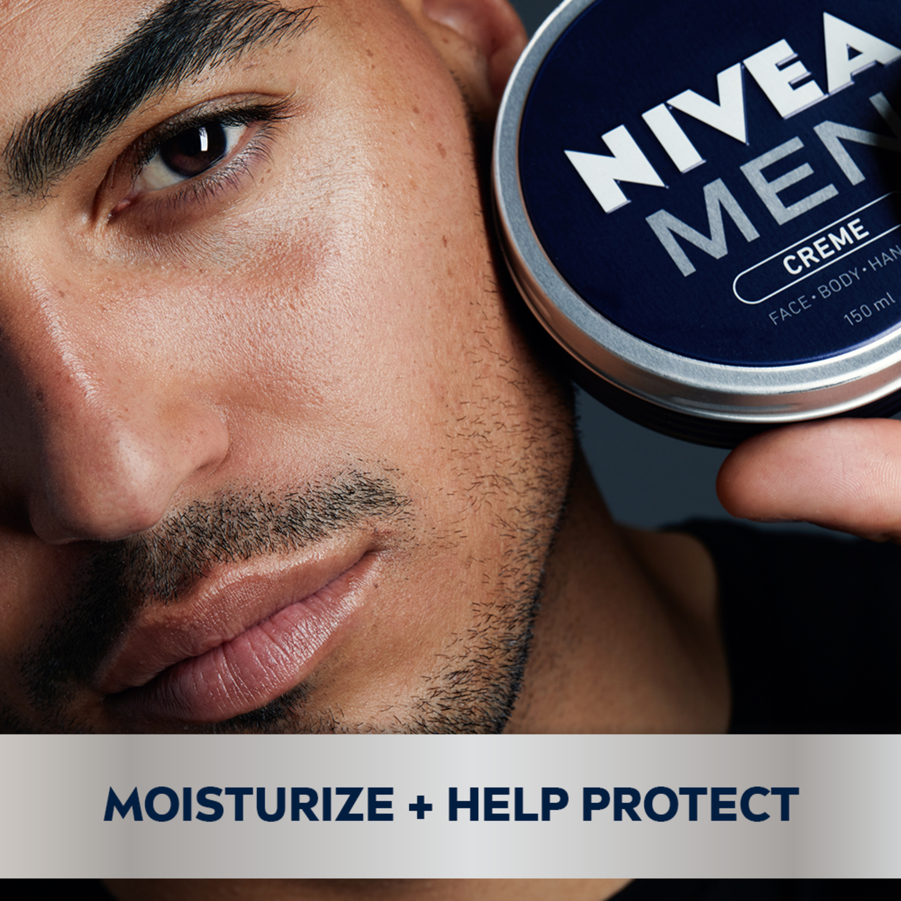 NIVEA MEN Creme, Face Hand and Body Cream, 5.3 oz. - image 3 of 6