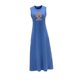 thumbnail image 5 of Vestido largo de verano para mujer, disfraz de primavera, vestido largo sin mangas para fiesta en la calle , L L, 5 of 7