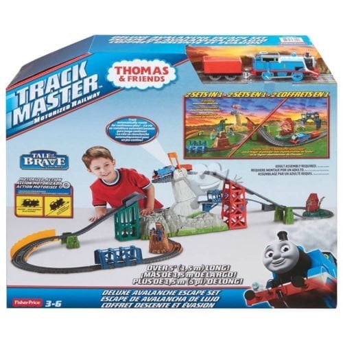 thomas trackmaster avalanche escape set