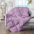 thumbnail image 1 of Manta de plumas puredown®, ligera, color lavanda, 1 of 6