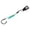 Green, variant on Bodyboard Wrist Leash With Swivel Connector & Quick Release Strap Coiled Surf Board Cord For Water Sports(Black-130Cm)