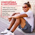thumbnail image 3 of Gafas de sol Franklin Sports Spartan 1417 Gris/RD Gris/Rojo, 3 of 9