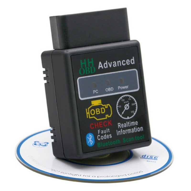 ELM327 V2.1 OBD2 Bluetooth Diagnostic Scanner Detector Android For Toyota Honda 