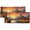 Pattern-5, variant on Winter Bear Rod Pocket Thermal Insulated Curtain Valance Forest Tree Snow Mountain Nature Scenery Privacy Window Valances for Living Room Kitchen 54 by 18 in, 2 Panel
