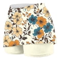 thumbnail image 6 of Yoga Shorts for Women Floral Printed High Waisted Casual Athletic Shorts with Pockets Fashion Clothing, 6 of 6