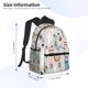thumbnail image 4 of Mochila con diseño de llama, alpaca y cactus, ideal para portátiles, viajes, senderismo, negocios, para mujeres y hombres., 4 of 5