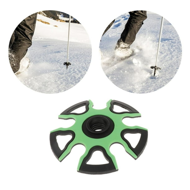 koolsoo 2xTrekking Pole Snow Basket 9cm Hiking Sticks Accessories