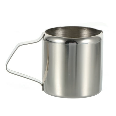 

TINKSKY Stainless Steel Coffee Cup Milk Cup with Handle Milk Storage Cup Bar Cup