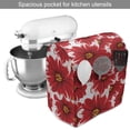 thumbnail image 2 of Flower Stand Mixer Cover, Blossoming Nature Themed Fresh Seasonal Romantic Spring Bouquet, Kitchen Appliance Organizer Bag Cover with Pockets, 5 Quarts, Pale Pink Vermilion, by Ambesonne, 2 of 4
