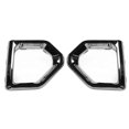 thumbnail image 2 of 1 Pair Chrome Fog Lamp Bezels 84176753 Left Right Fog Light Outer Bezel Cover Replacement For Sierra 1500 Denali SLT AT4, 2 of 5